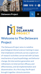 Mobile Screenshot of delawareproject.org